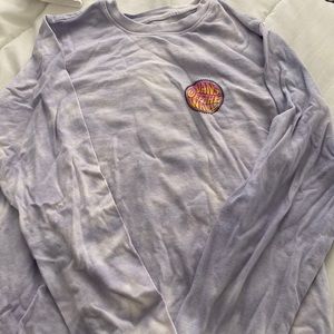 vans tie-dye purple long sleeve